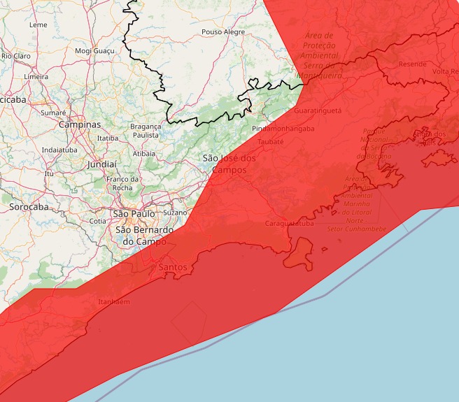 Inmet emite alerta de 'grande perigo' para chuvas extremas e risco de deslizamentos na região Inmet emite alerta de 'grande perigo' para chuvas extremas e risco de deslizamentos na região