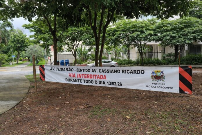 Avenida da Zona Oeste de São José terá interdição total nesta sexta (13)