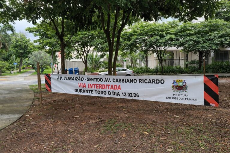 Avenida da Zona Oeste de São José terá interdição total nesta sexta (13)