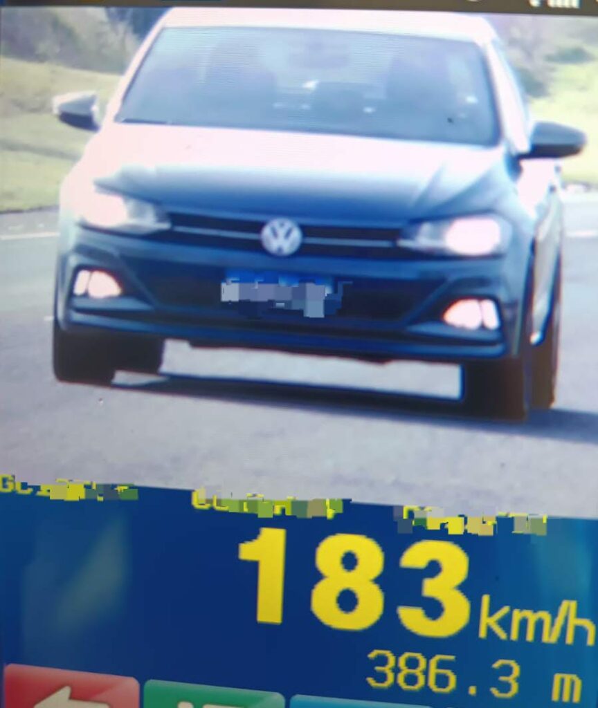 Motociclista é flagrado a 190 km/h em rodovia de Penápolis durante Operação Carnaval 1