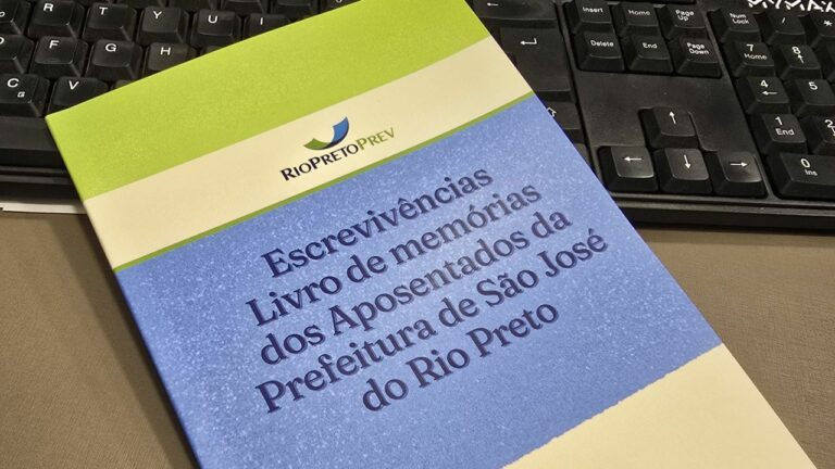 RioPretoPrev lança livro de memórias de aposentados