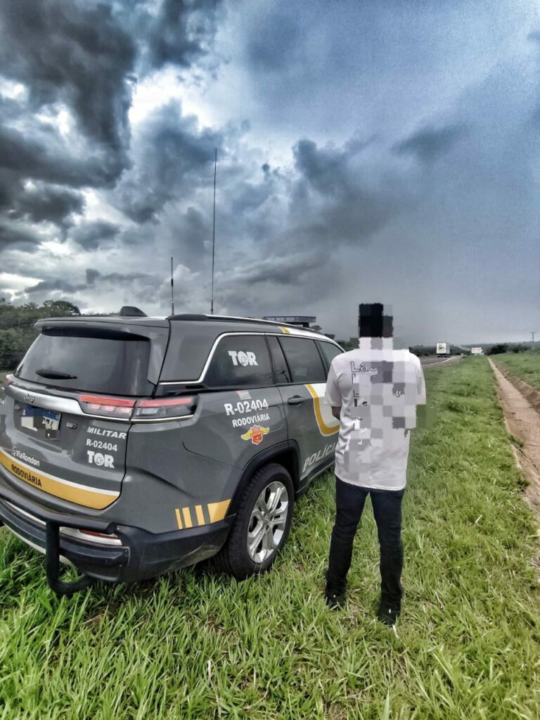 Foragido por homicídio no Mato Grosso é preso em ônibus na Rondon