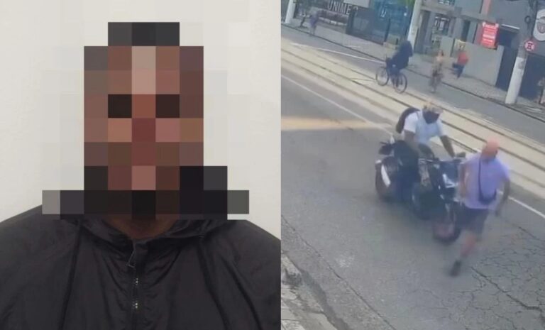 Motociclista que atropelou idoso se apresenta à polícia e é indiciado