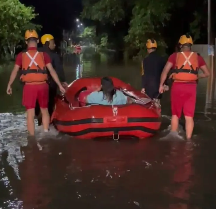 Chuvas fortes voltam a atingir cidades da Baixada Santista; confira acumulados nas cidades