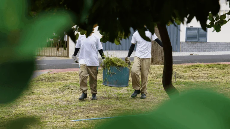 Reeducandos retomam roçada em áreas públicas de Rio Preto