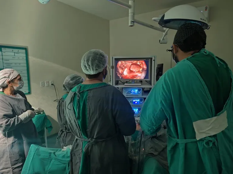 Hospital Regional de Patos realiza primeira gastrectomia parcial por videolaparoscopia no Sertão da PB