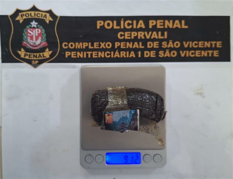 Complexo Penal de São Vicente e CDP de Praia Grande registram apreensões de ilícitos com familiares de presos