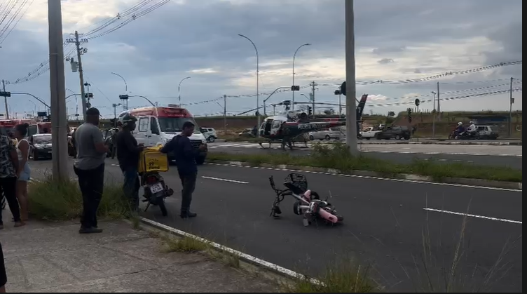 Dois adolescentes são atropelados em Campinas