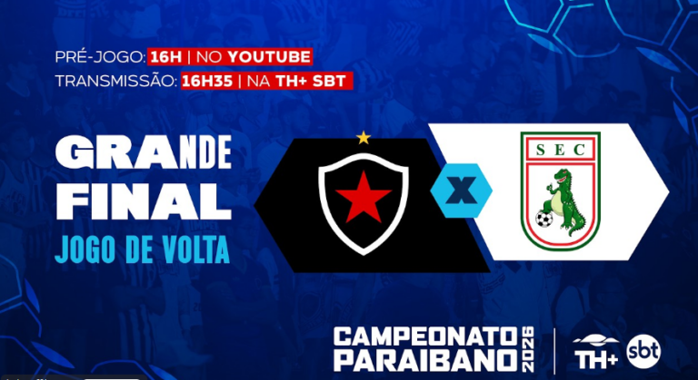TH+ SBT transmite final do Paraibano 2026 com programação especial neste sábado (21); confira