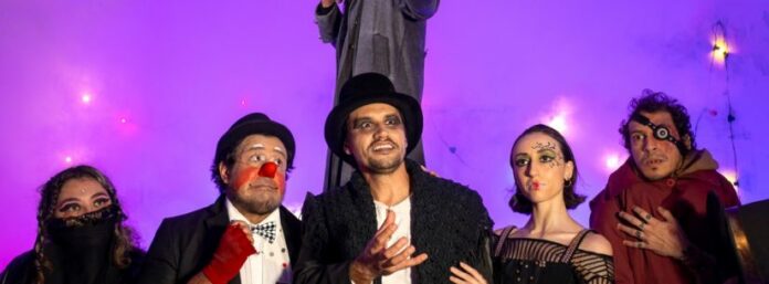 Cia de 2 apresenta releitura circense de ‘Frankenstein’ com entrada gratuita em Caraguatatuba
