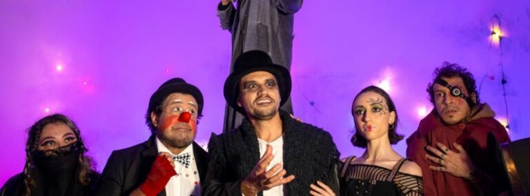 Cia de 2 apresenta releitura circense de ‘Frankenstein’ com entrada gratuita em Caraguatatuba