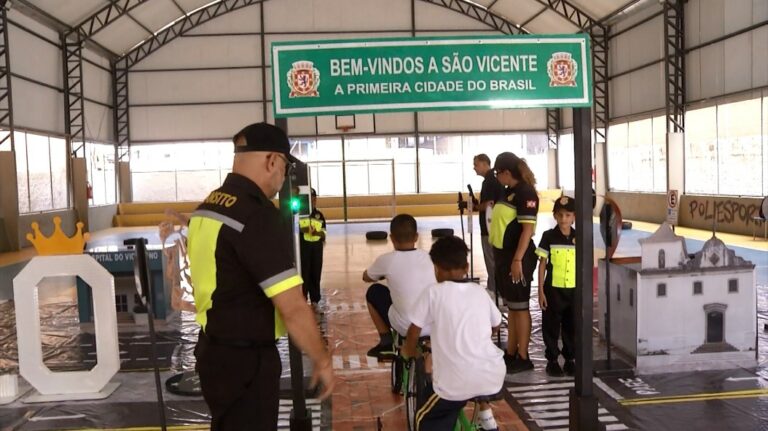São Vicente lança projeto de educação no trânsito nas escolas