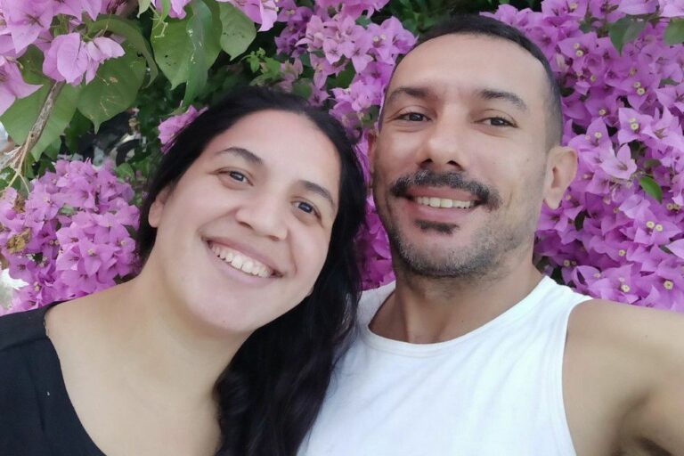 Thais Rodrigues e Pedro Ubiratan Praia Grande