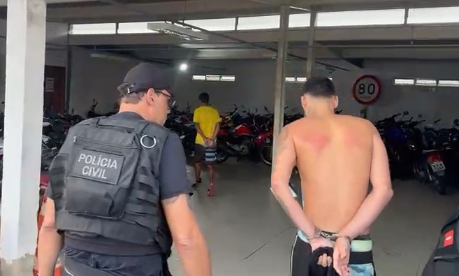 Suspeitos de envolvimento em roubo e desmanche de veículos são presos em João Pessoa