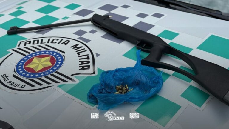 Homem é preso por porte ilegal de arma de fogo em Cajati