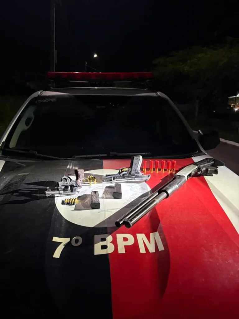 Confronto em Santa Rita termina com um morto, três presos e armas apreendidas