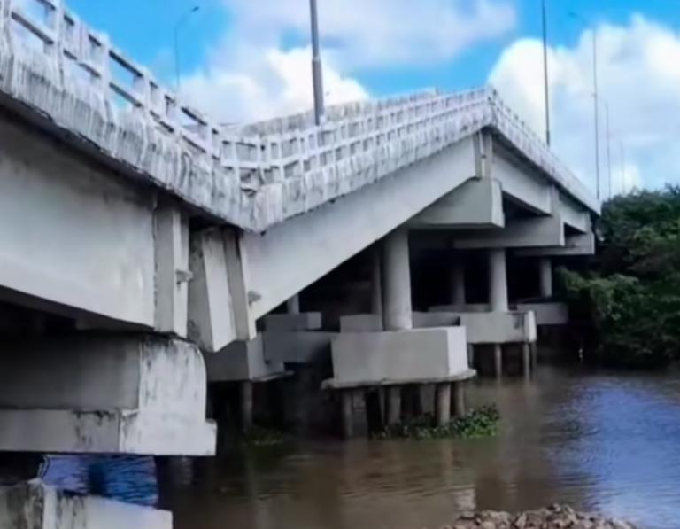 Queda de trecho de ponte na BR-101 em Santa Rita não altera trânsito