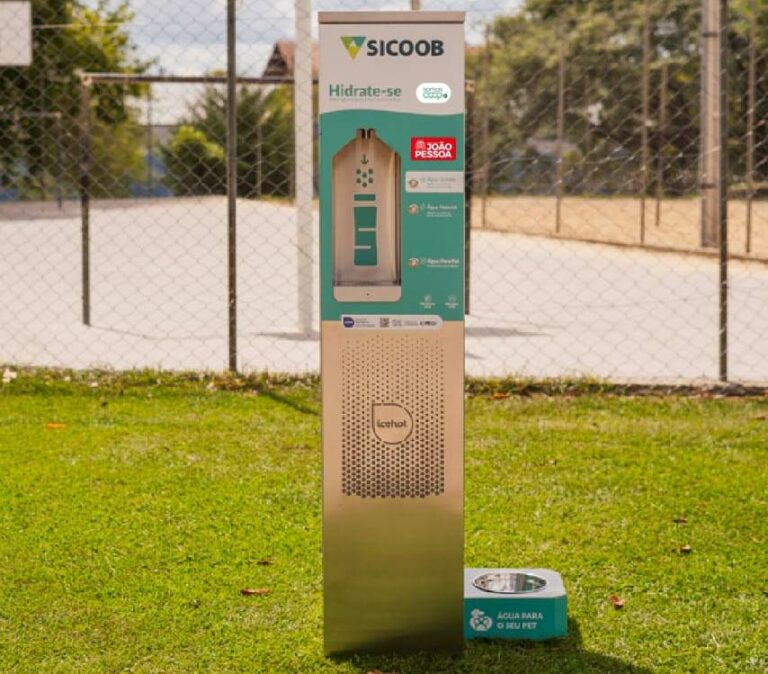 Totens com água gratuita serão instalados em praias, praças e parques de João Pessoa