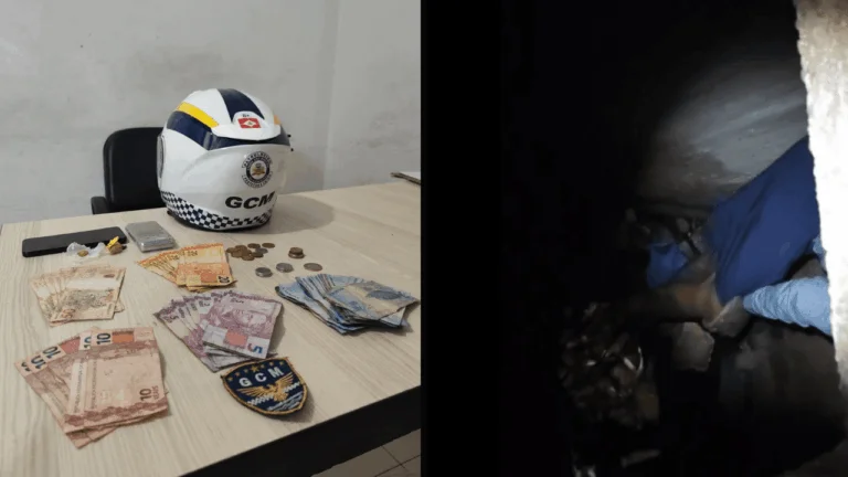 Traficante é detido pela GCM ao se esconder em caixa de energia