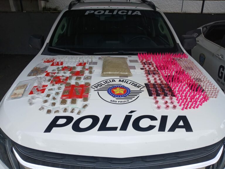 Polícia Militar prende criminoso por tráfico de drogas em São José