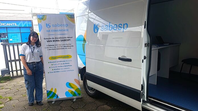 Atendimento itinerante SABESP