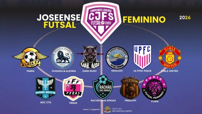 Campeonato Joseense de Futsal Feminino começa no Dia Internacional da Mulher