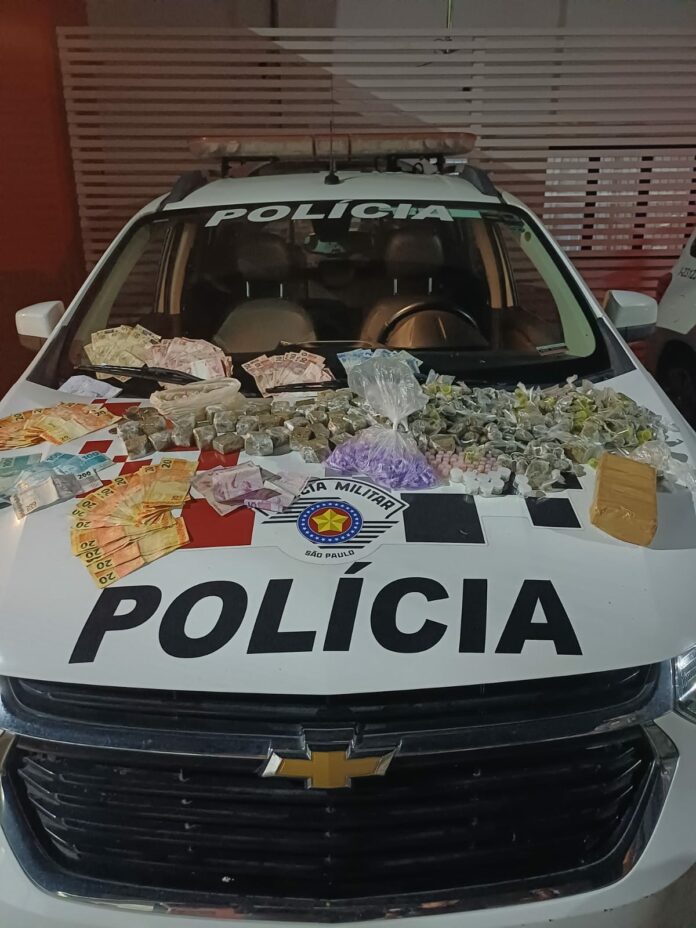 Operação integrada apreende mais de 2 kg de drogas e prende dois homens em Cachoeira Paulista