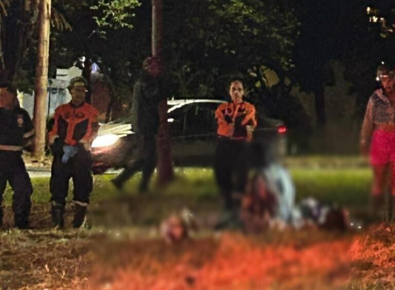 Homem perde o controle da moto, colide contra árvore e morre em rotatória de Ribeirão Preto