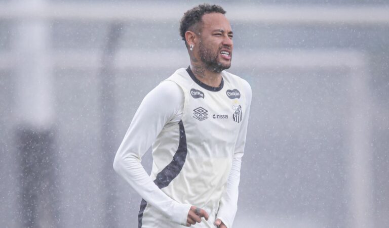 Neymar desfalcará o Santos contra o Mirassol