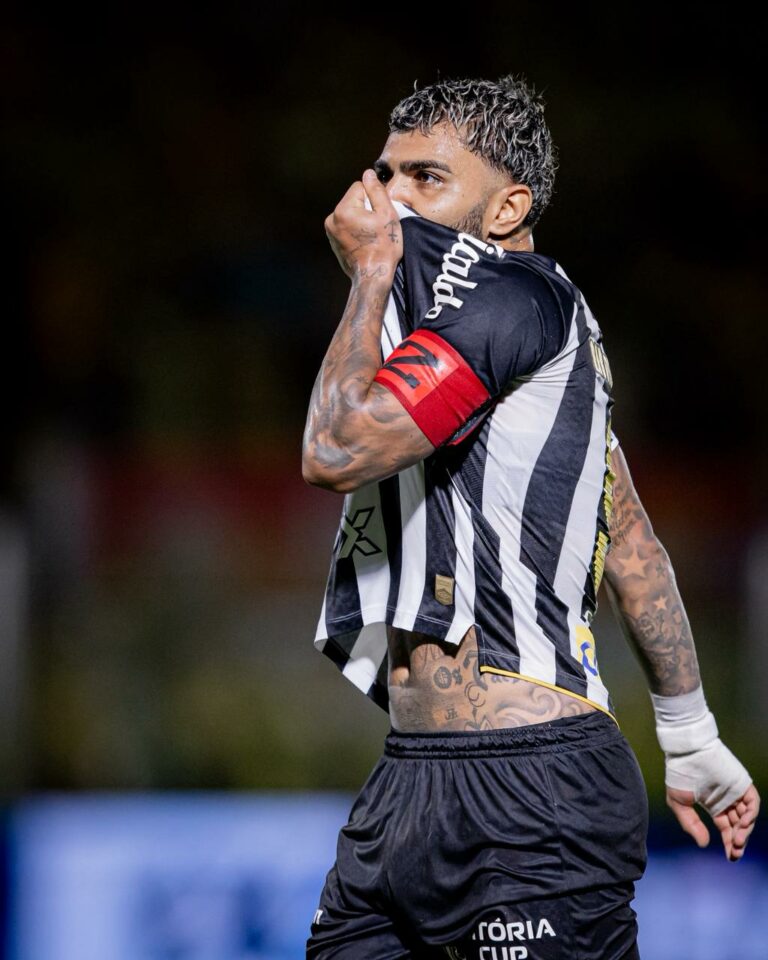 Santos empata com Mirassol com dois gols de Gabigol