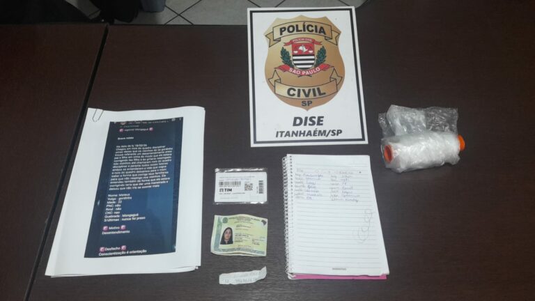 Mulher é presa por suspeita de liderar facção criminosa no litoral sul de SP