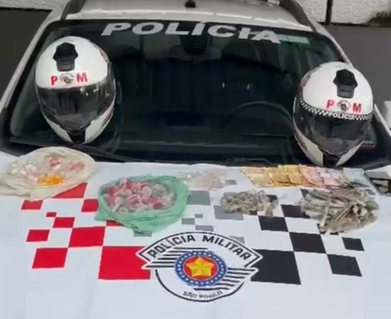 Homem é preso por tráfico de drogas durante operação da Polícia Militar na zona leste de São José dos Campos