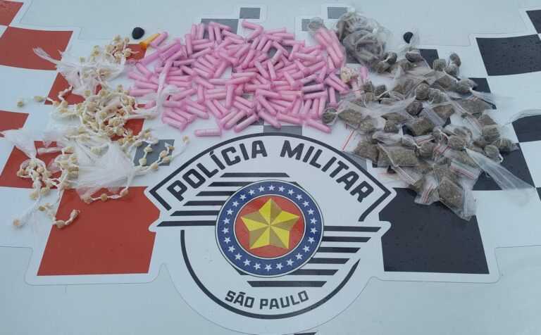 Homem é preso por tráfico de drogas no bairro Maria Amélia, em Jacareí