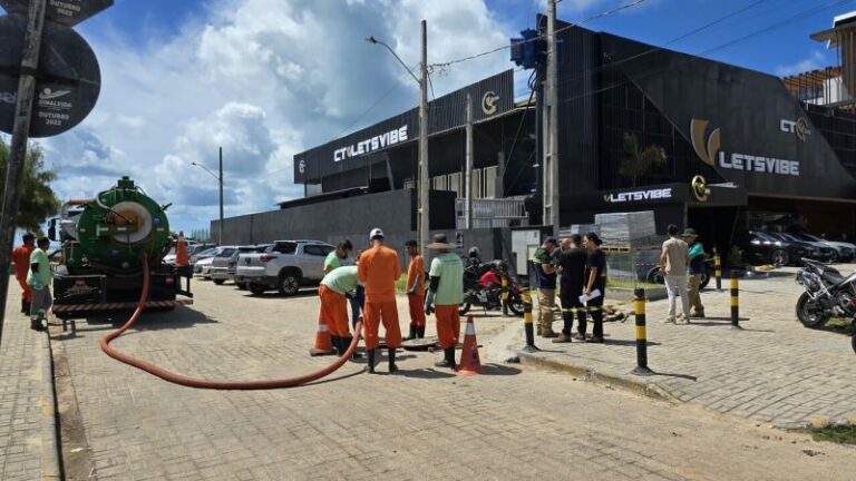 Academia de alto padrão é embargada por despejo irregular de esgoto na Capital