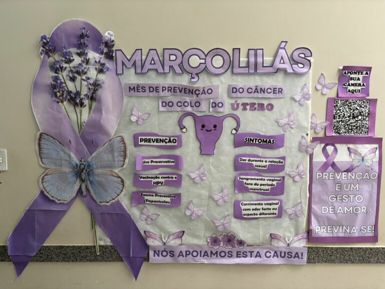 UBSs de Araçatuba realizam ações da campanha Março Lilás