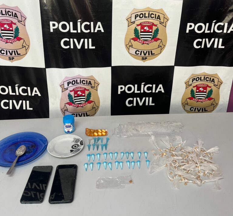 Homem é preso em flagrante por tráfico de drogas em Jacupiranga