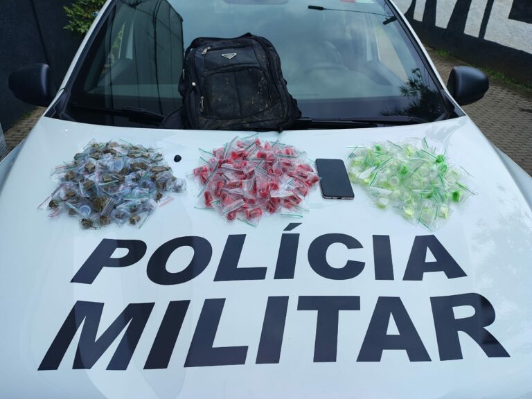 Homem é preso com mais de 300 porções de droga em Ubatuba