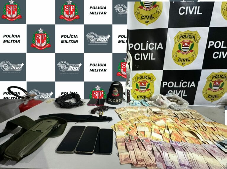 Homem é preso com revólver e mais de R$ 4 mil em Guaratinguetá