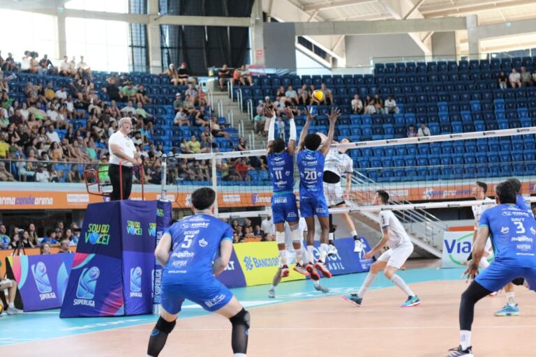 São José perde para o Minas em casa e fica sob risco de rebaixamento na Superliga