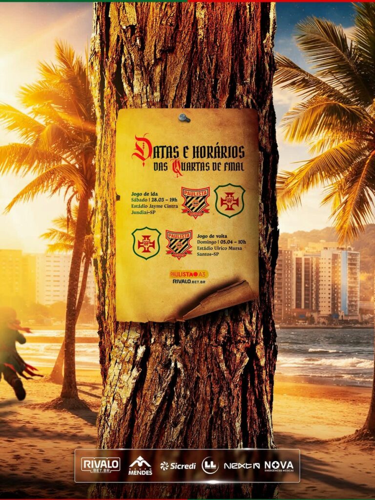 Portuguesa Santista conhece adversário das quartas de final do Paulistão A3