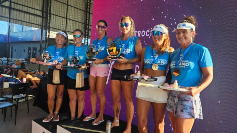 Segundo dia do 1º Torneio Feminino TH+ Band de Beach Tennis promete agitar o domingo; confira