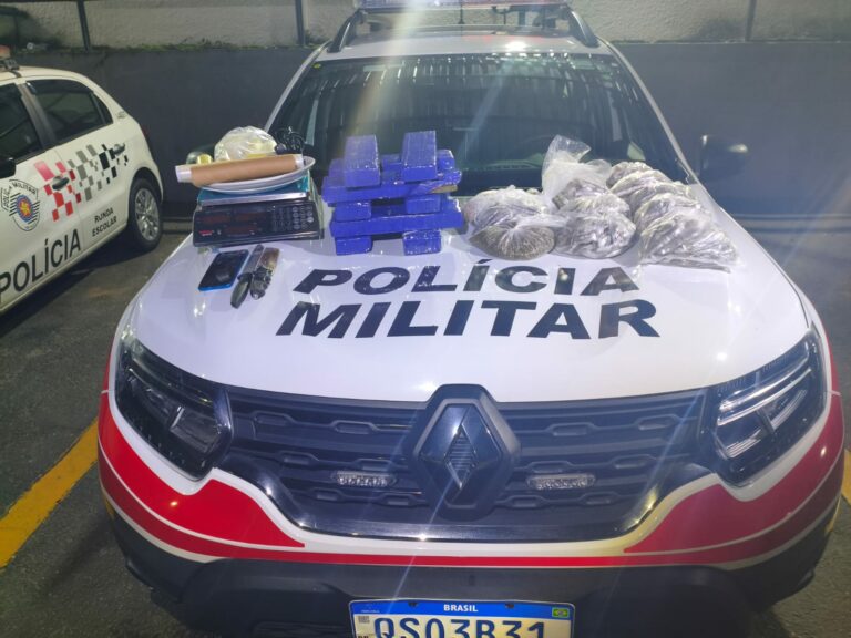 Polícia apreende mais de 11 kg de drogas em casa usada pelo tráfico em São José dos Campos