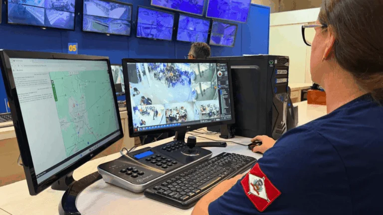 Câmeras identificam e GCM prende mulher por dívida de pensão