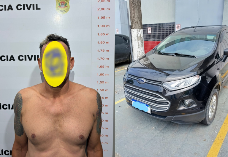 Homem foragido e condenado por roubo qualificado e preso em cidade do litoral de SP