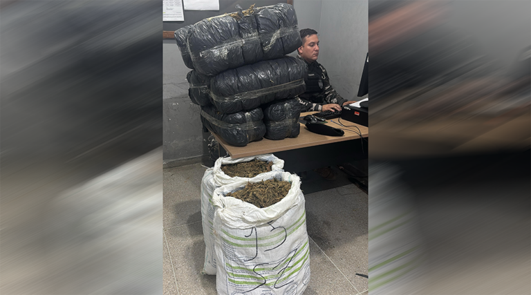 PM apreende mais de 60 Kg de maconha na região de Campina Grande