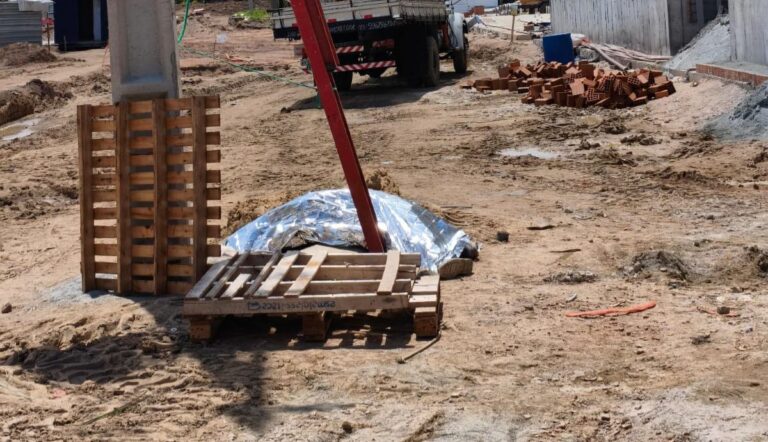 Trabalhador morre após queda de 12 metros em obra na capital paraibana