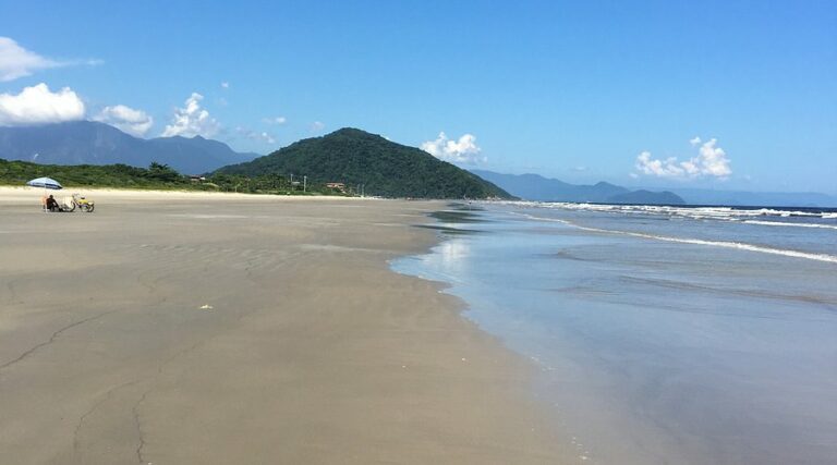 Corpo é encontrado na Praia de Guaratuba em Bertioga