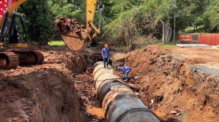 Começam as obras para conter os alagamentos no Taquaral