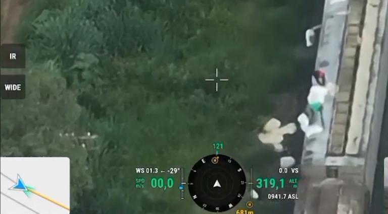 Drones flagram quadrilha que furtava trens no interior de SP