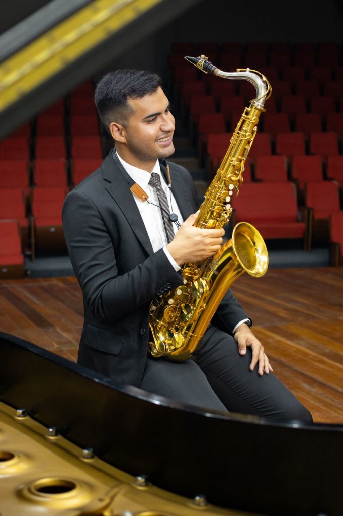 saxofonista Erick Almeida